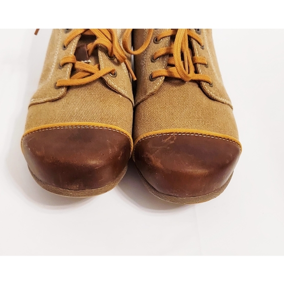 Rocky 4EurSole Rococo Low Wedge Lacer Shoe - Picture 4 of 6